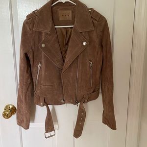 Blank NYC Suede Moto Jacket